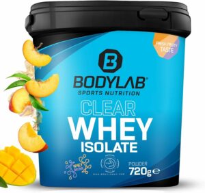 Bodylab24 Clear Whey Isolate Mango-Pfirsich-Eistee