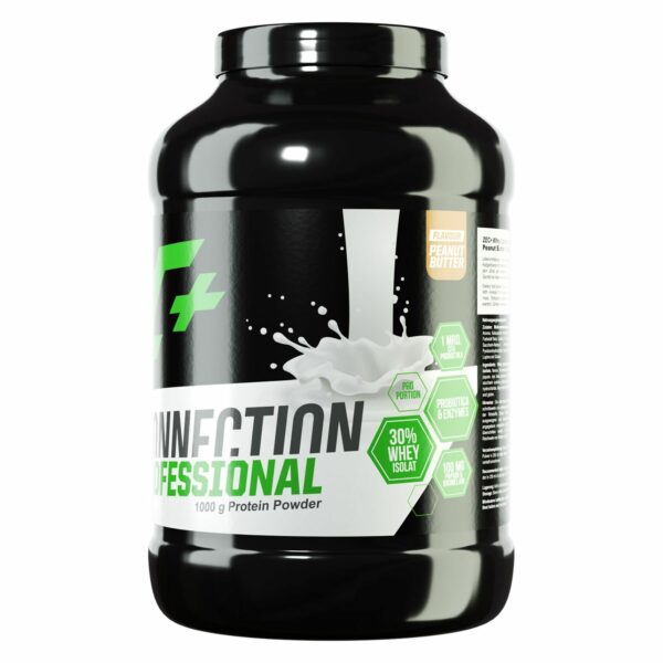 Zec+ Whey Connection Professional Protein für den Muskelaufbau Peanut Butter
