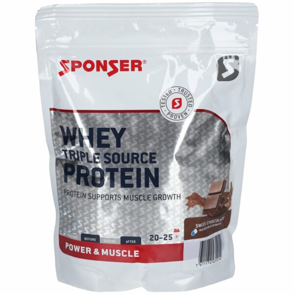 Sponser® Whey Triple Source Swiss Chocolate