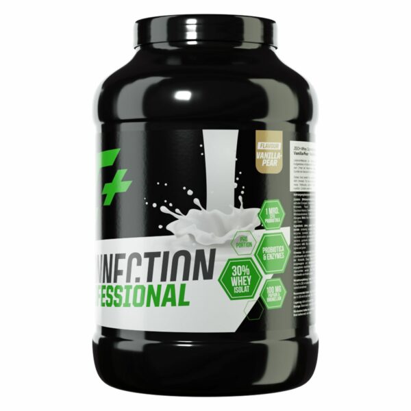 Zec+ Whey Connection Professional Protein für den Muskelaufbau Vanilla-Pear