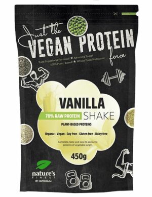 Nature's Finest Bio Vanilla 70% Protein Shake - Vanille Veganer protein shake