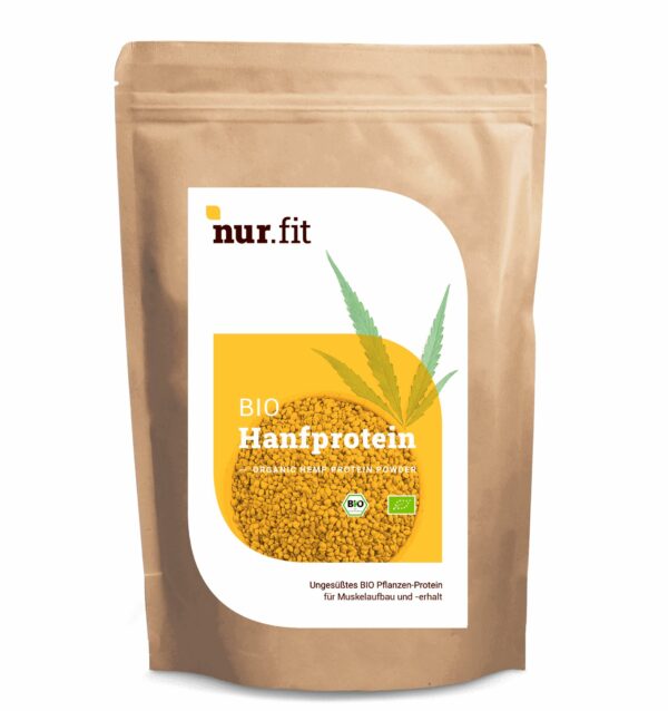 nur.fit BIO Hanfprotein Pulver